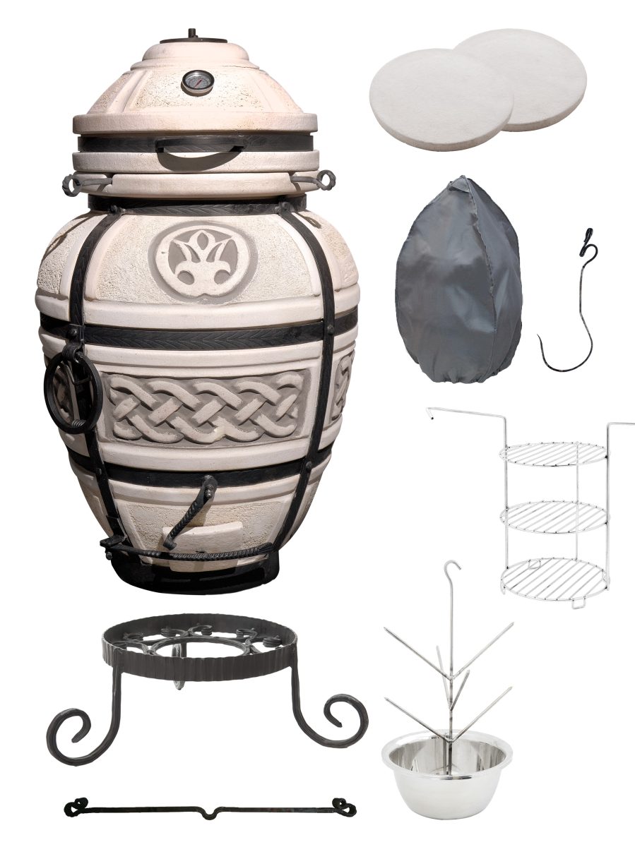 Tandoor Ataman Premium (Hinged Lid 2025) - Luxury Outdoor Home
